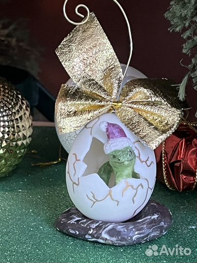 Елочные игрушки из английского фарфора