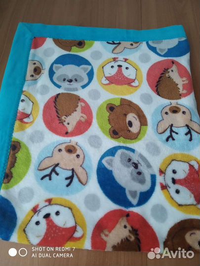 Плед детский новый