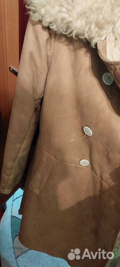 Дубленка натуральная мужская 48 50 размер