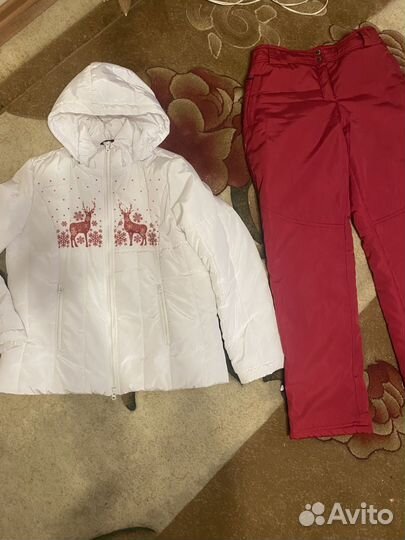 Горнолыжный костюм женский размер 52 54 бу