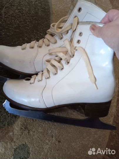 Коньки фигурные, женские, 23,5 см