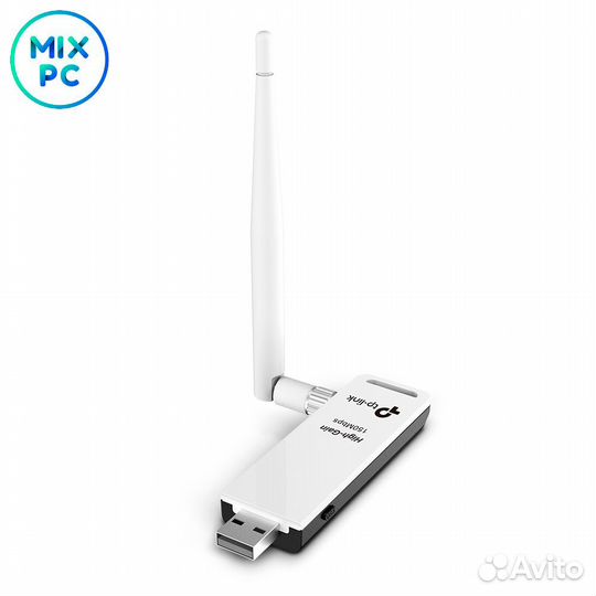 Сетевой адаптер Wi-Fi TP-Link TL-WN722N USB