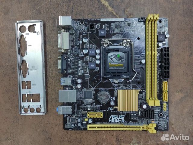 Материнская плата 1150 Asus h81m-r купить в Москве | Электроника | Авито