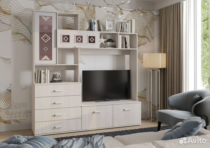 Стенка в гостинную Белла