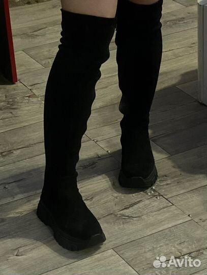 Сапоги ботфорты 38 размер
