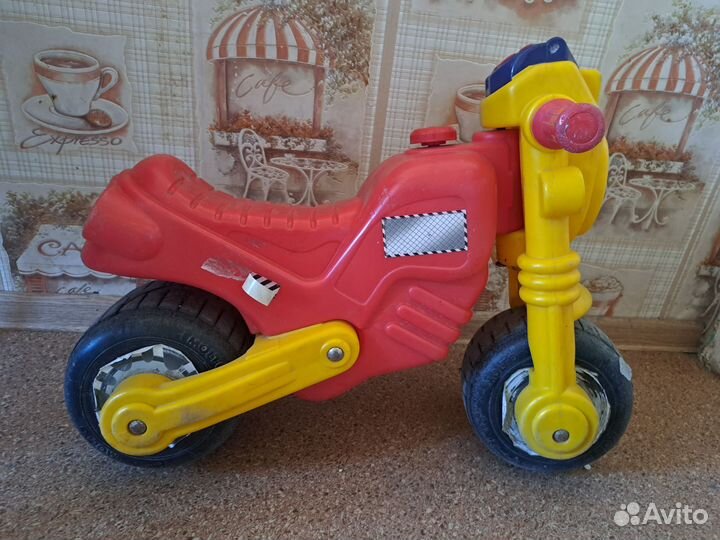 Каталка мотоцикл полесье