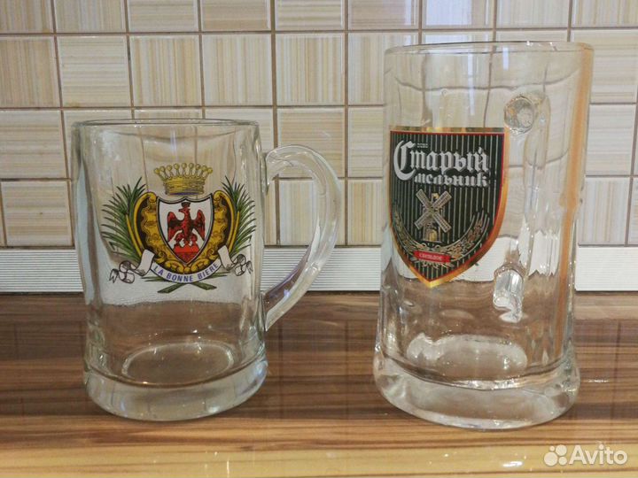 Кружка пивная 0,5 и 0,3