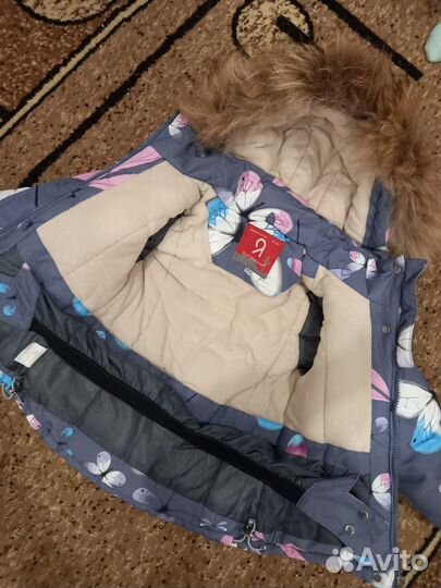 Зимний костюм для девочки