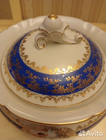 Бонбоньерка Oscar Schlegelmilch, фарфор Германия