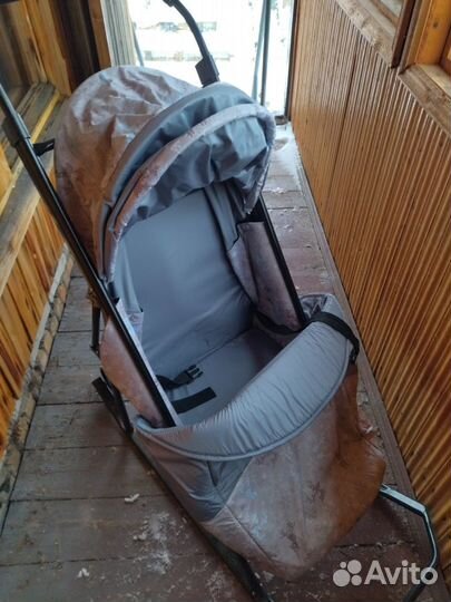 Санки коляска ника