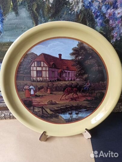 Тарелки на стену. Элегантный декор