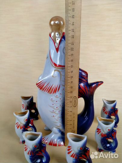 Штоф Рыба с рыбками Полонное