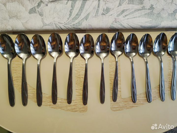 Ложки десертные СССР, нержавейка