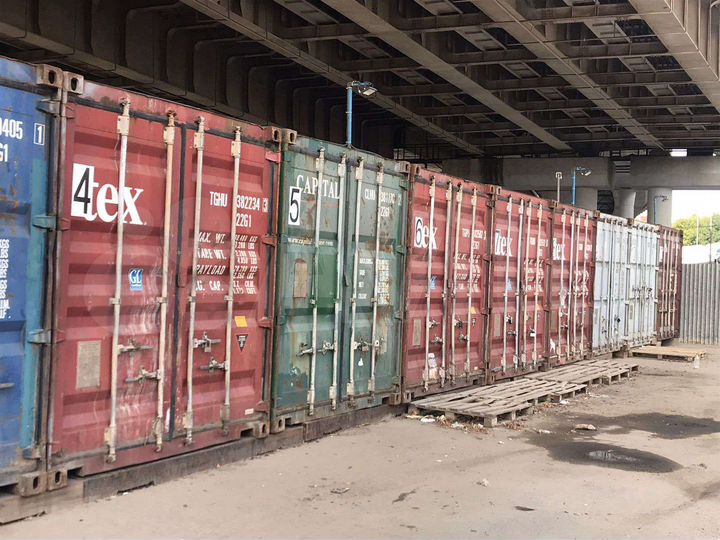 Склад, 30 м² аренда морского контейнера