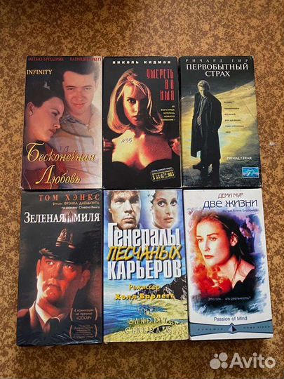 Видеокассеты, кассеты vhs