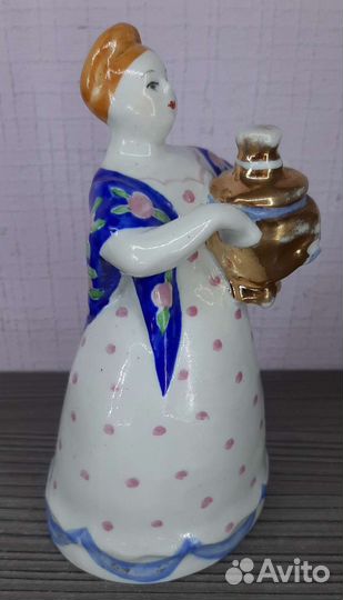 Девушка с самоваром Дулево