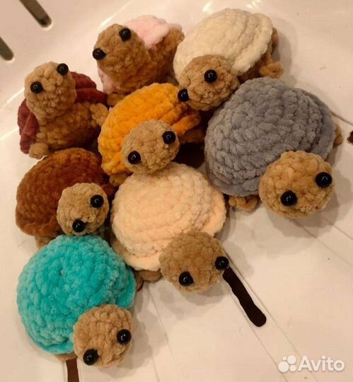 Вязанная мягкая игрушка