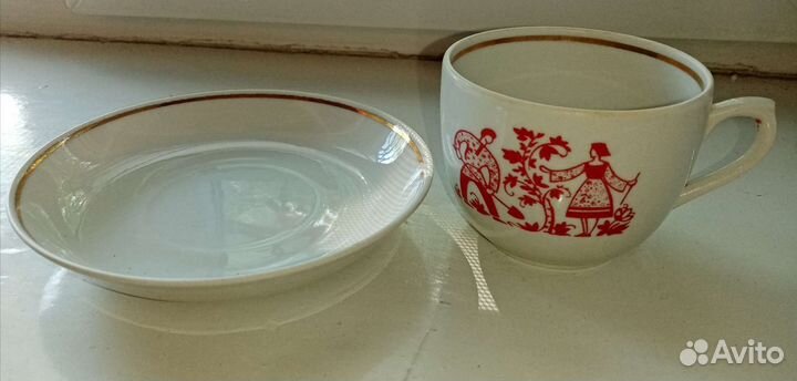 Чашка для чая времен СССР