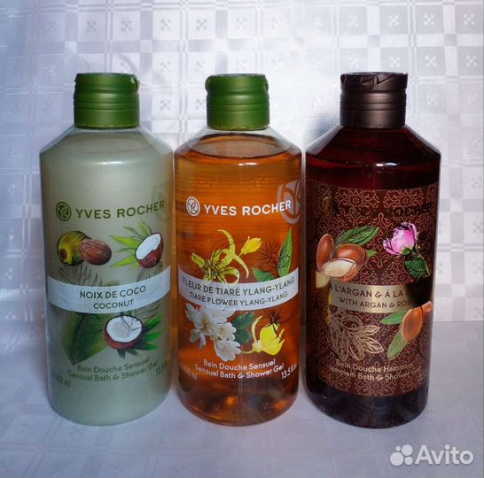 Ив Роше гели для душа и ванны