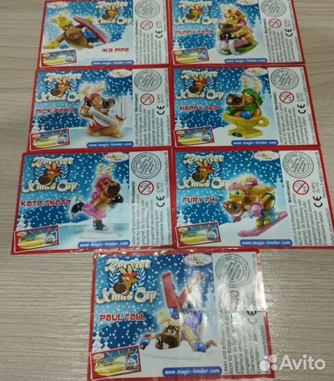 Вкладыши из киндер