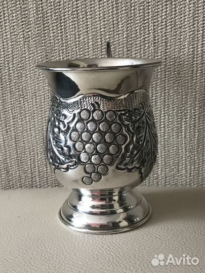 Красивая кружка Серебро 925 проба