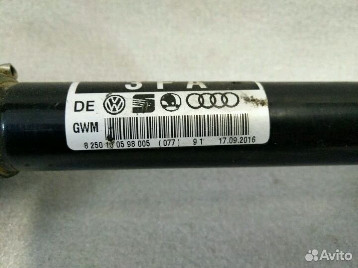 Привод левый АКПП фольксваген поло шкода рапид