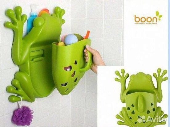 Органайзер для хранения в ванной Boon Лягушка