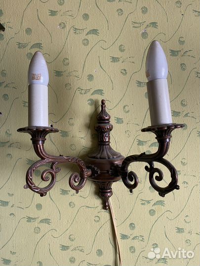 Настенный светильник бра СССР