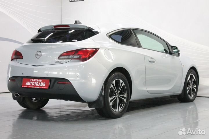 Opel Astra GTC 1.4 AT, 2012, 136 000 км
