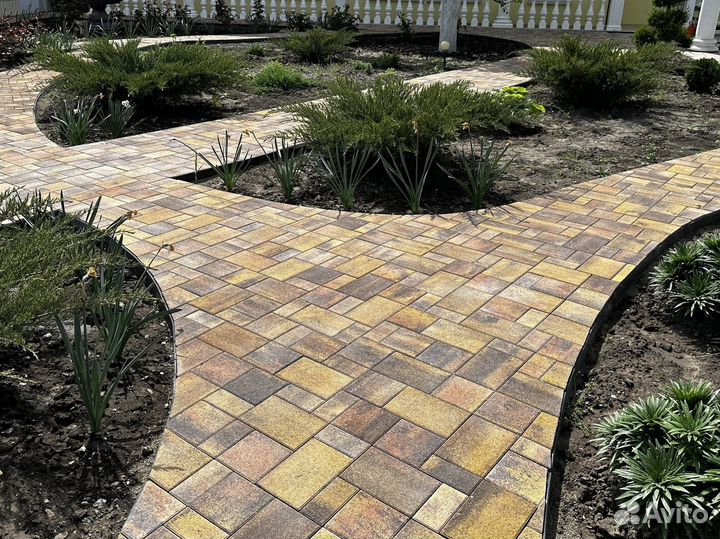 Тротуарная плитка Новый город осень