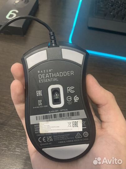 Игровая мышь razer deathadder