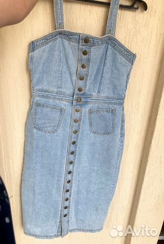 Сарафан джинсовый