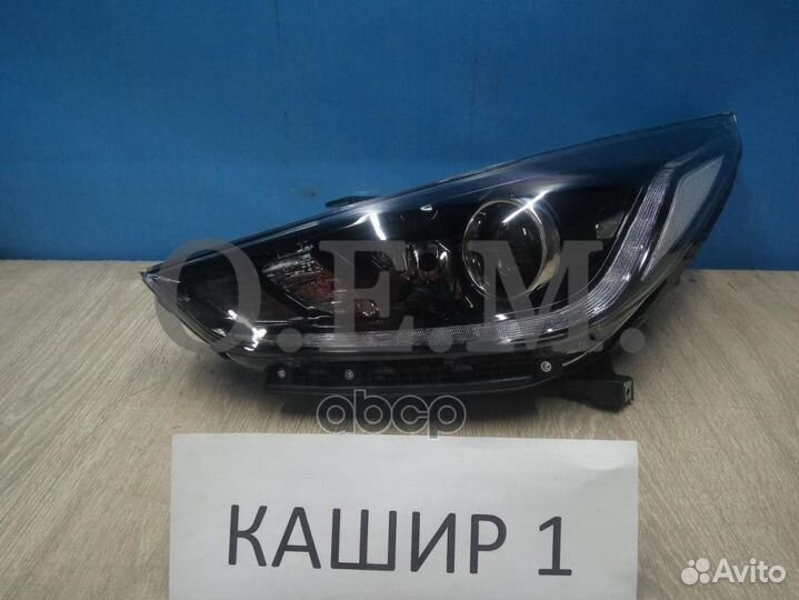 Фара левая Hyundai Solaris 2 2017-2020, галоген