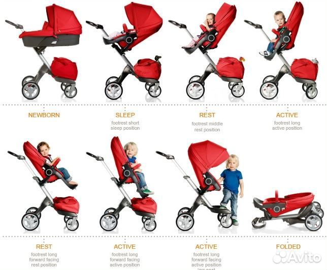 Коляска Stokke Xplory