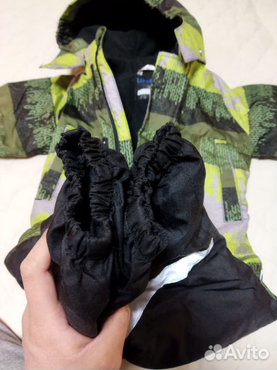 Комбинезон зимний Lassie 80р + Валенки + Варежки