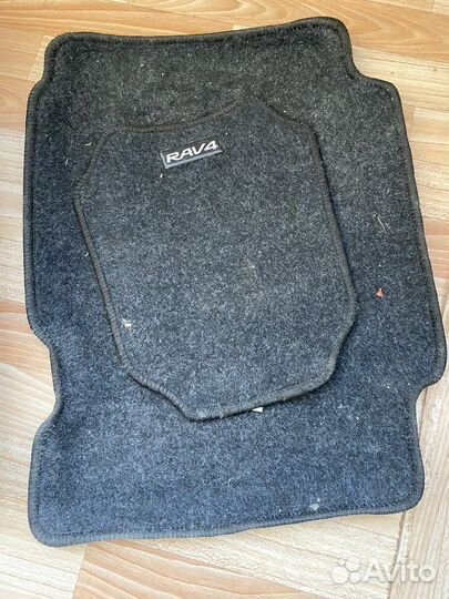 Коврики ворсовые оригинальные toyota rav4