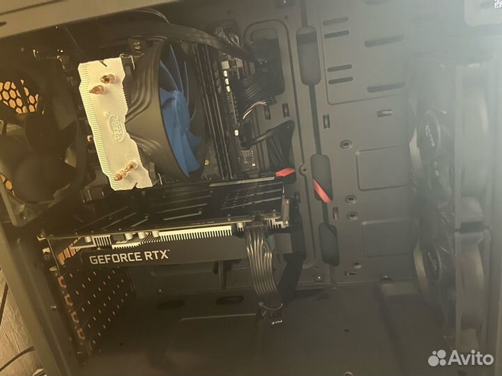 Продаю пк: i3-10100f + rtx 2060