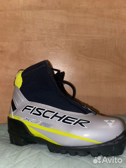 Лыжные ботинки детские Fisher