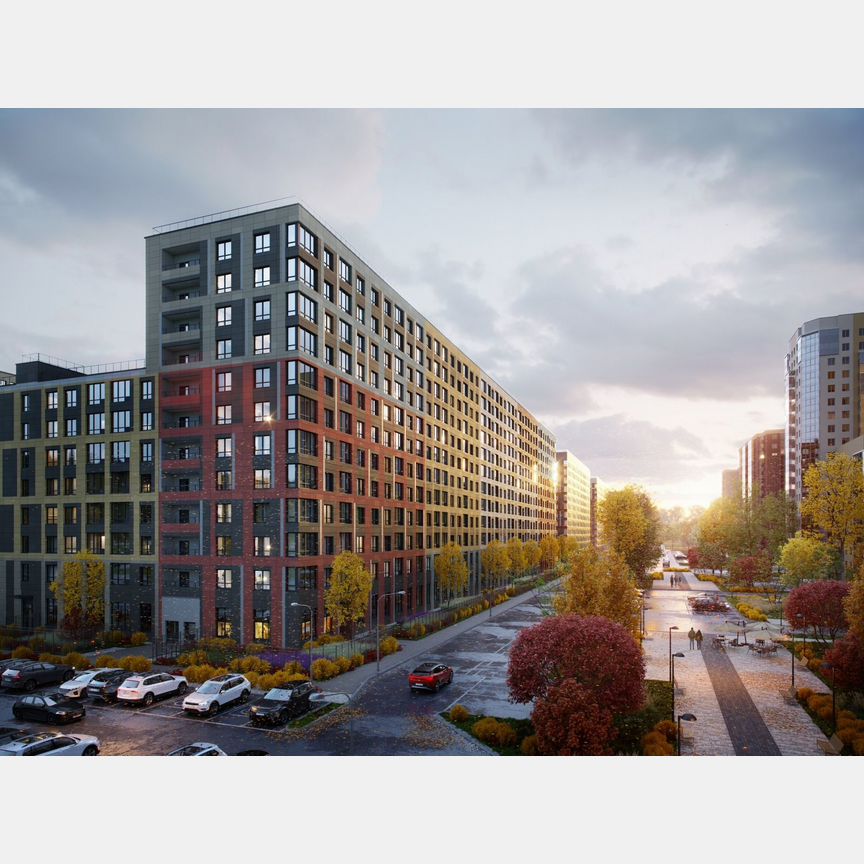 2-к. квартира, 57,2 м², 12/12 эт.