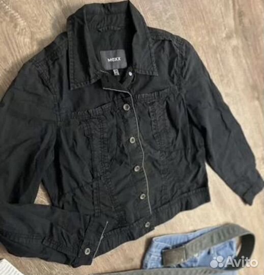 Джинсовая куртка женская mexx черная