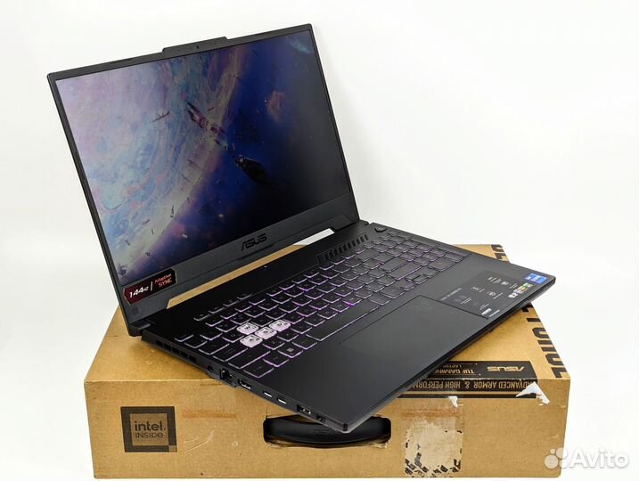 Игровой asus TUF i7-12700H/RTX3060/16Gb/512Gb