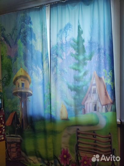 Фотошторы детские