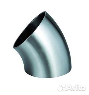 Отвод для выпускной системы - 63мм 45* SS201