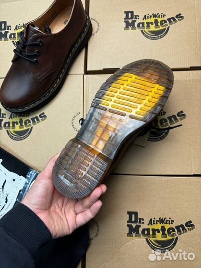 Dr. martens 1461 коричневые