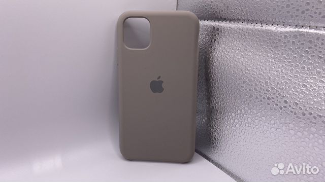Чехол на iPhone 11 Silicon Case Pebble