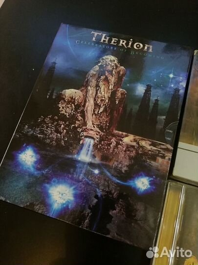 Аудио CD и DVD диски Therion. Лицензионные