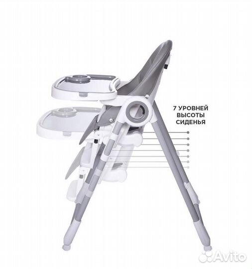 Стульчик для кормления-шезлонг Jetem Violino New