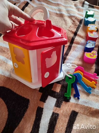 Сортер домик Полесье