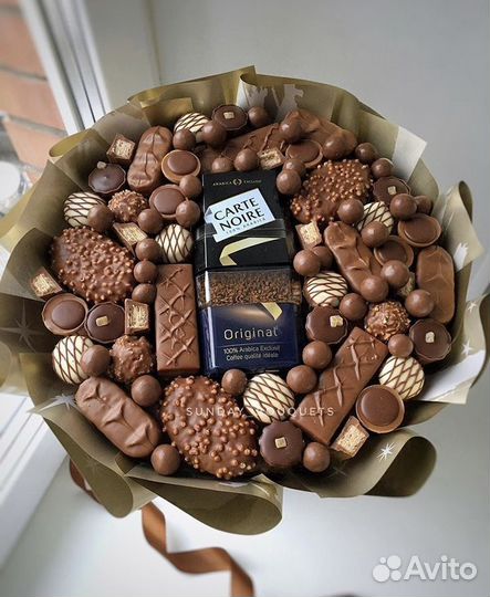 Съедобные букеты для женщин