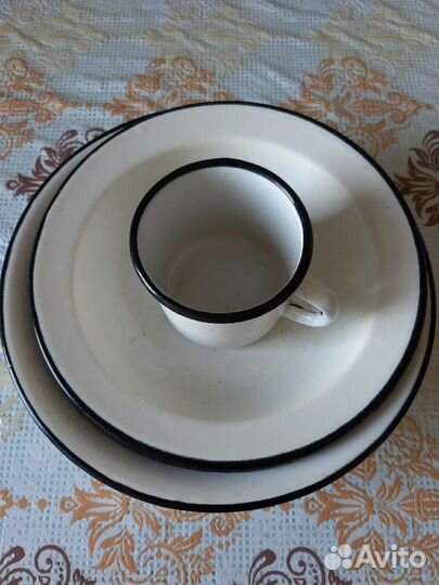 Посуда эмалированная